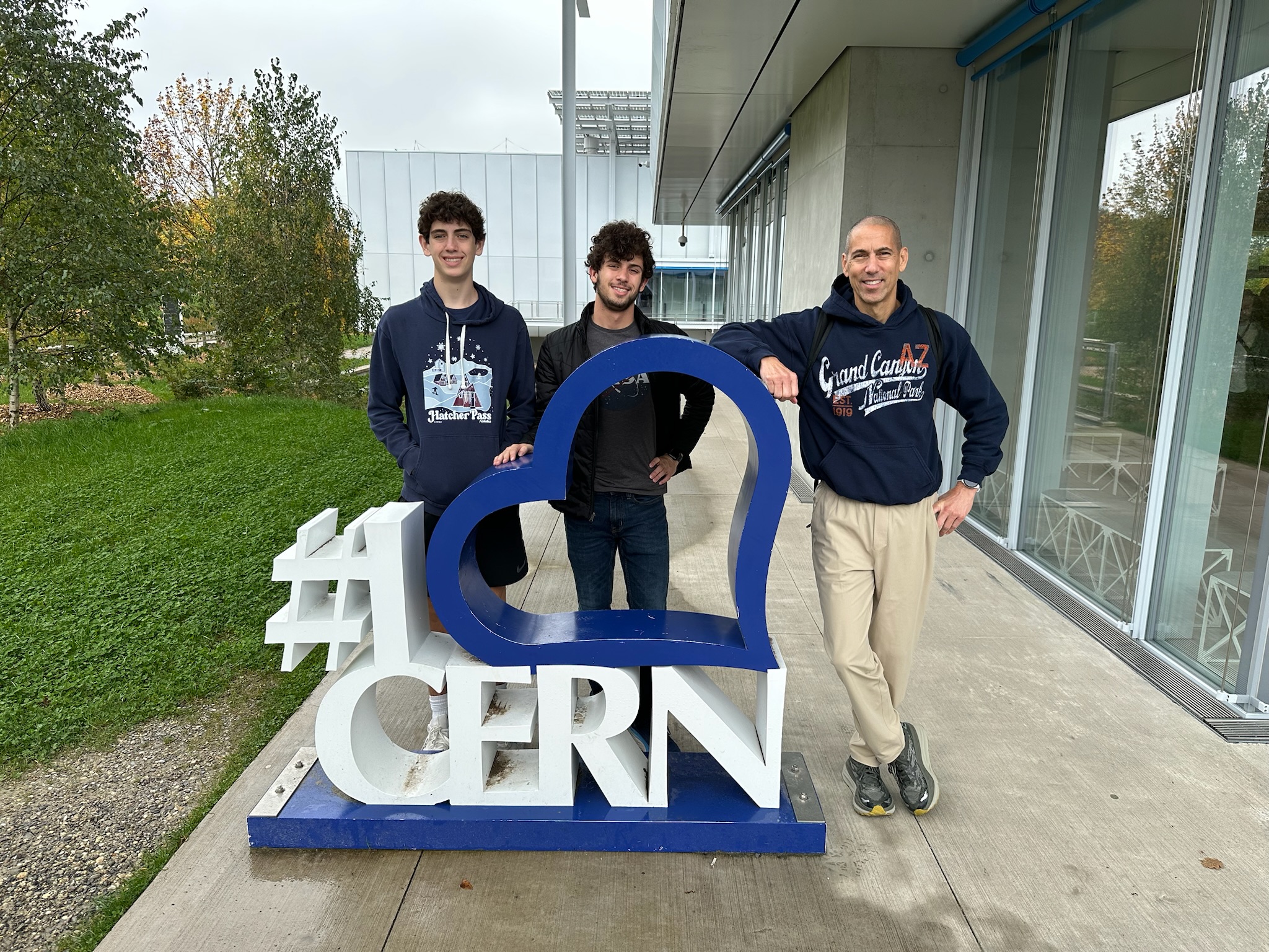 Camden, Grantham, Baron at CERN in Geneva